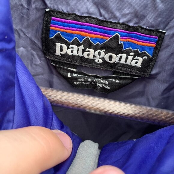 Patagonia Nano Puff Jacket Blue Large - Picture 5 of 7